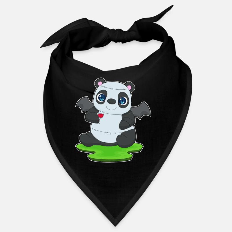 Panda Halloween Vampir Bandana