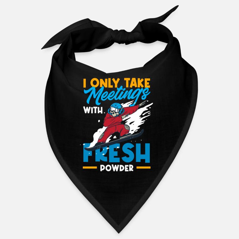 Télésiège de réunion de snowboard snowboard Bandana