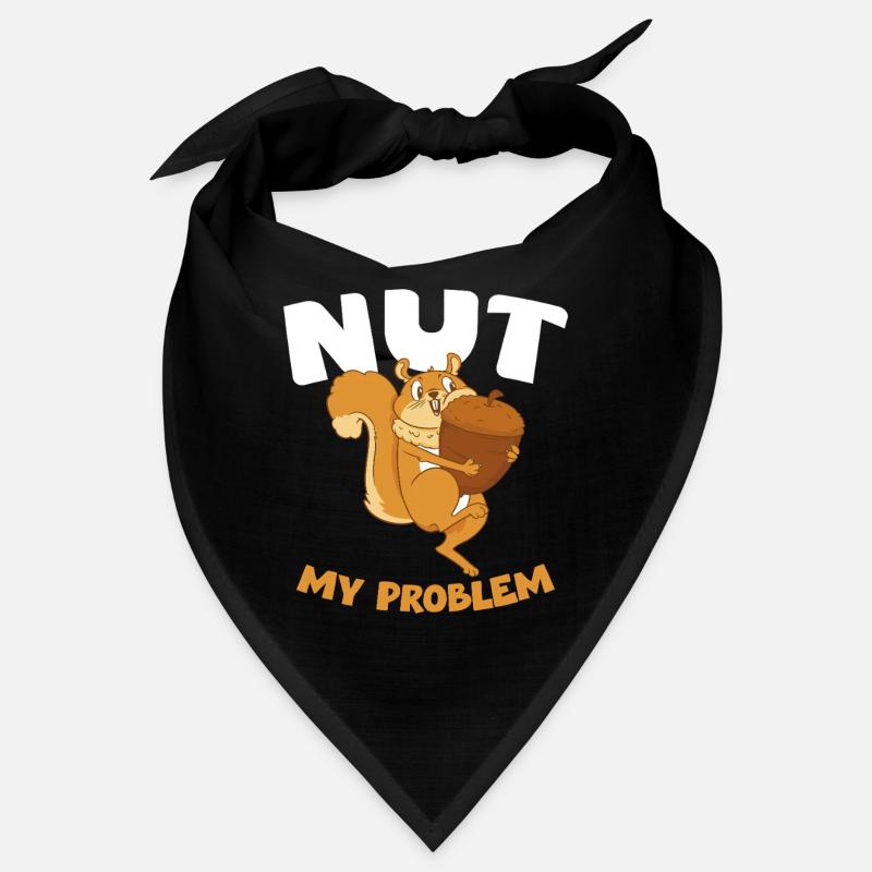 NUT MY PROBLEM Eichhörnchen Bandana