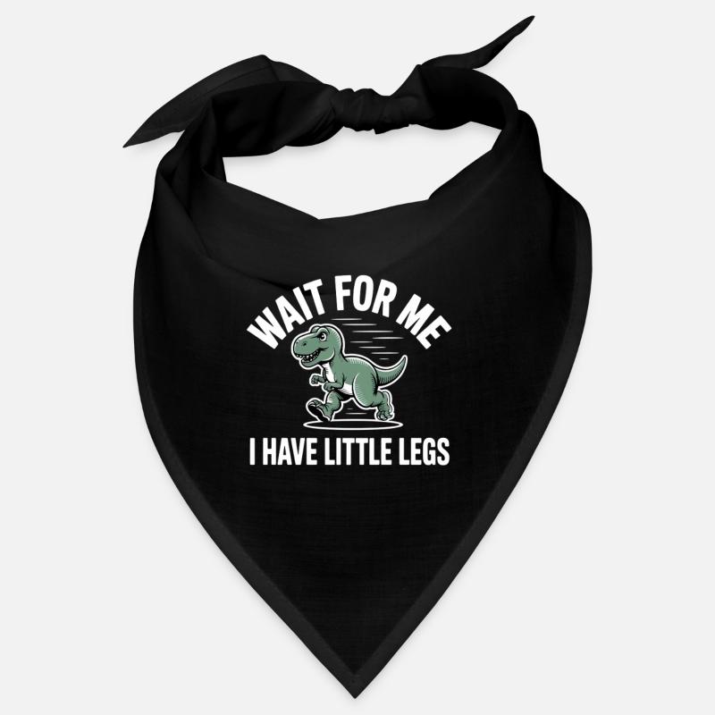Wait For Me I Have Little Legs Running Dino T-Rex Bandana