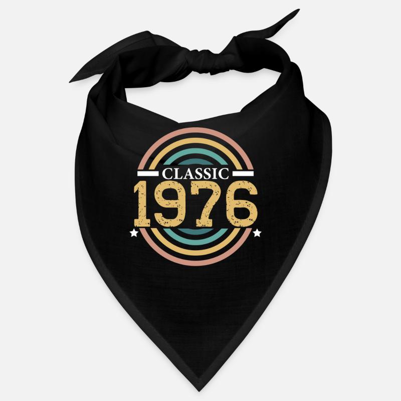 Classique 1976 Anniversaire 50 ans Année Naissance Bandana