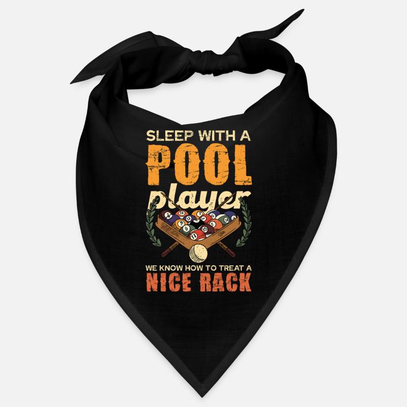 Pool Rack Saying Shirt Bandana