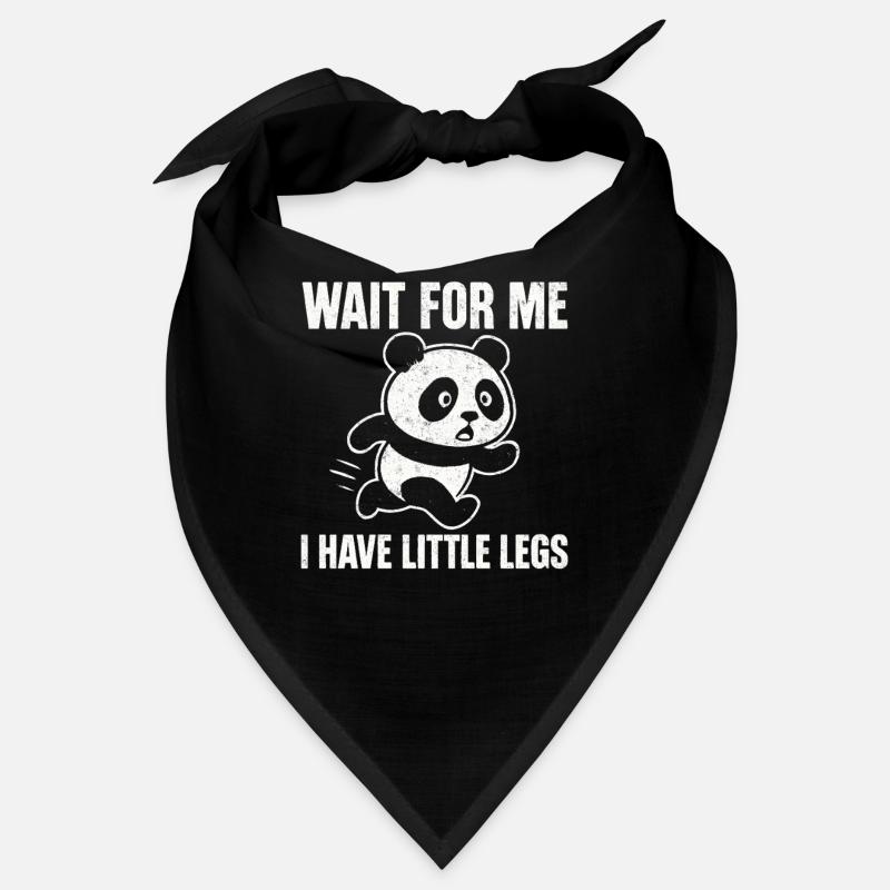 Panda dit Humour Mème Idée de cadeau drôle Drôle Bandana