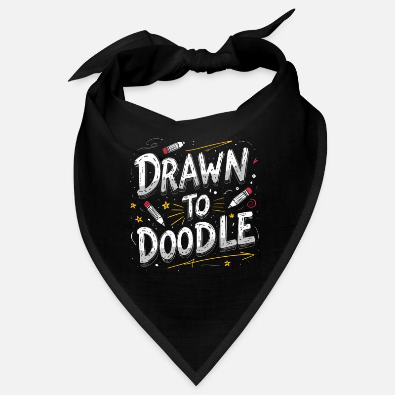 Doodle Doodle Drawing Draw To Doodle Bandana