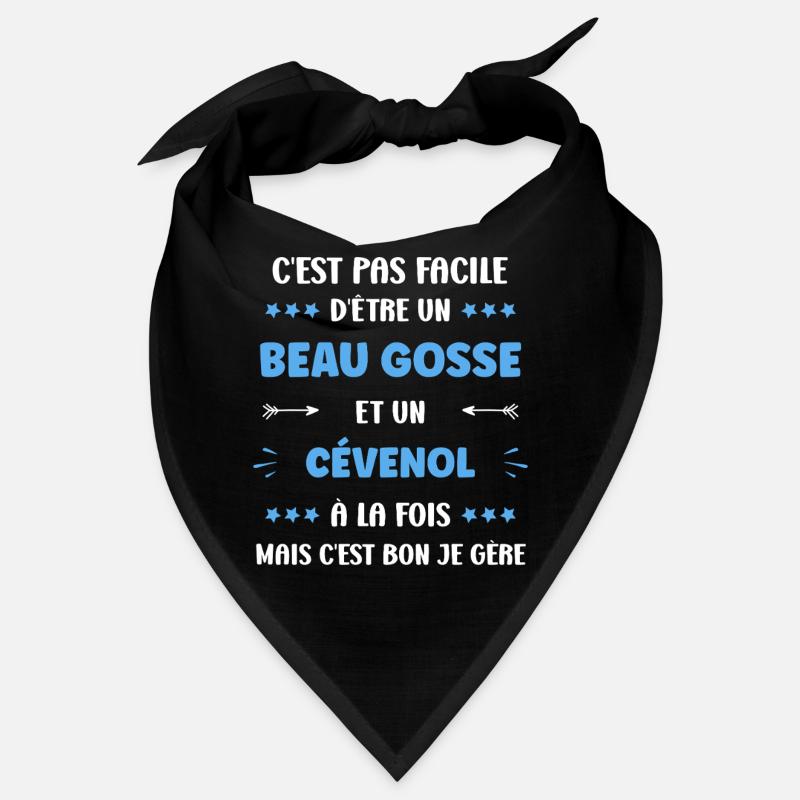Handsome Cevennes kid at the same time Bandana