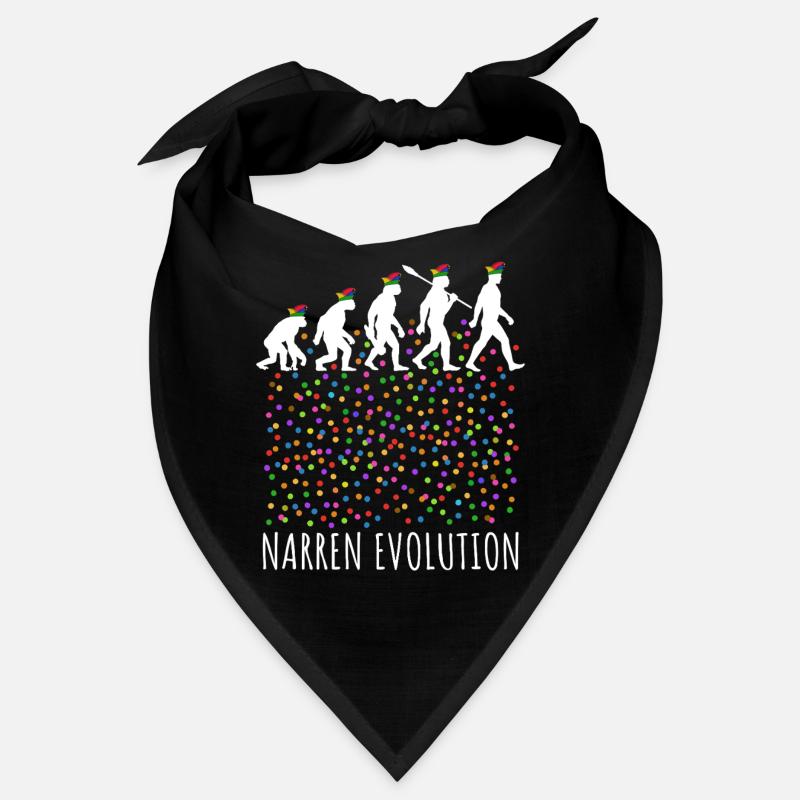 Narren Evolution | Homo Karnevalis | Fastnacht Bandana