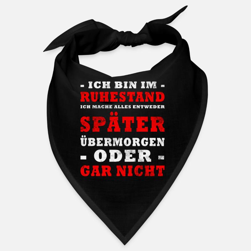 Cadeau de retraite Bandana