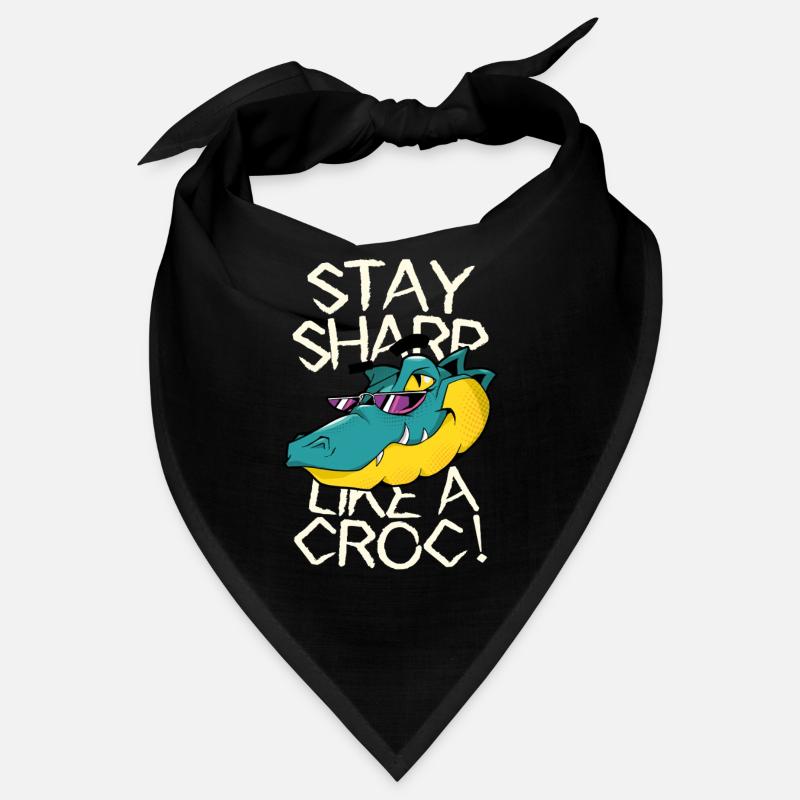 Stay sharp - Crocodile with style Bandana