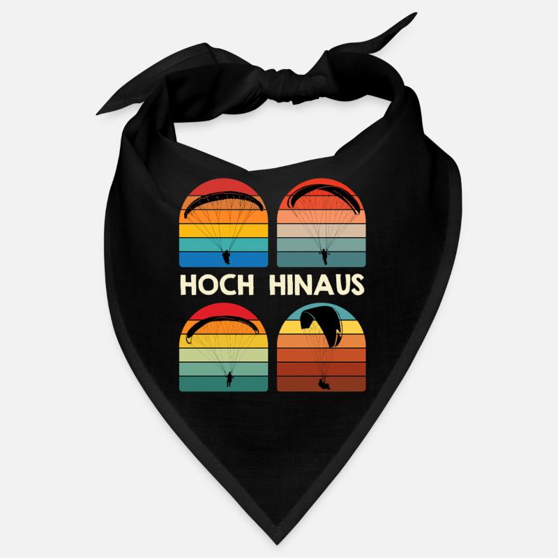 Paragliding HIGH UP Retro Funny Bandana