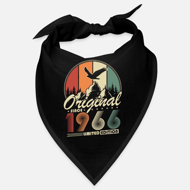 Original 1966 Vintage Retro Birthday Gift Bandana