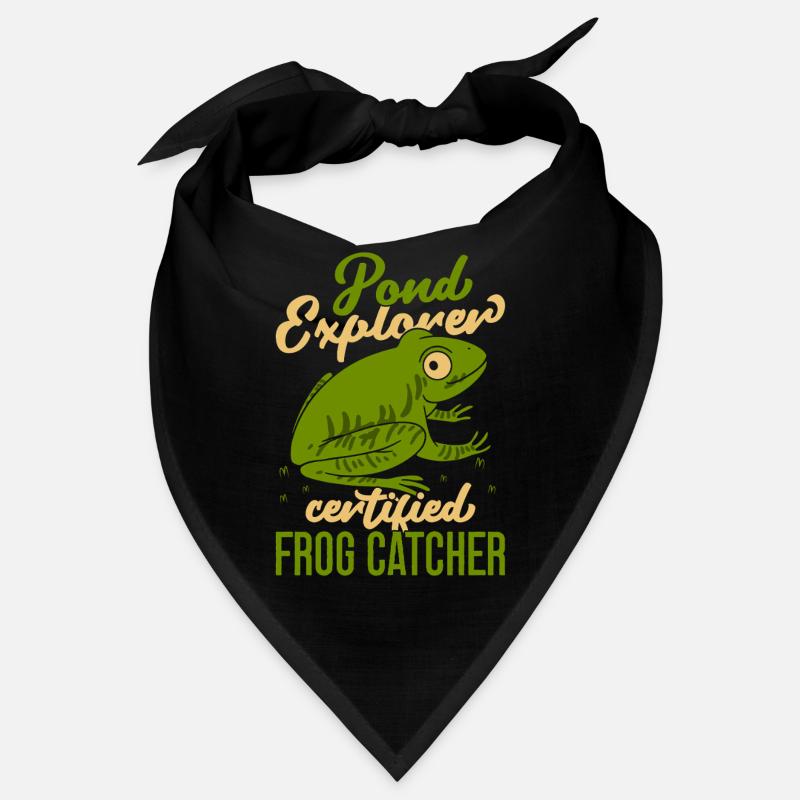 Frog Catcher Pond Explorer Certified Frog Bandana