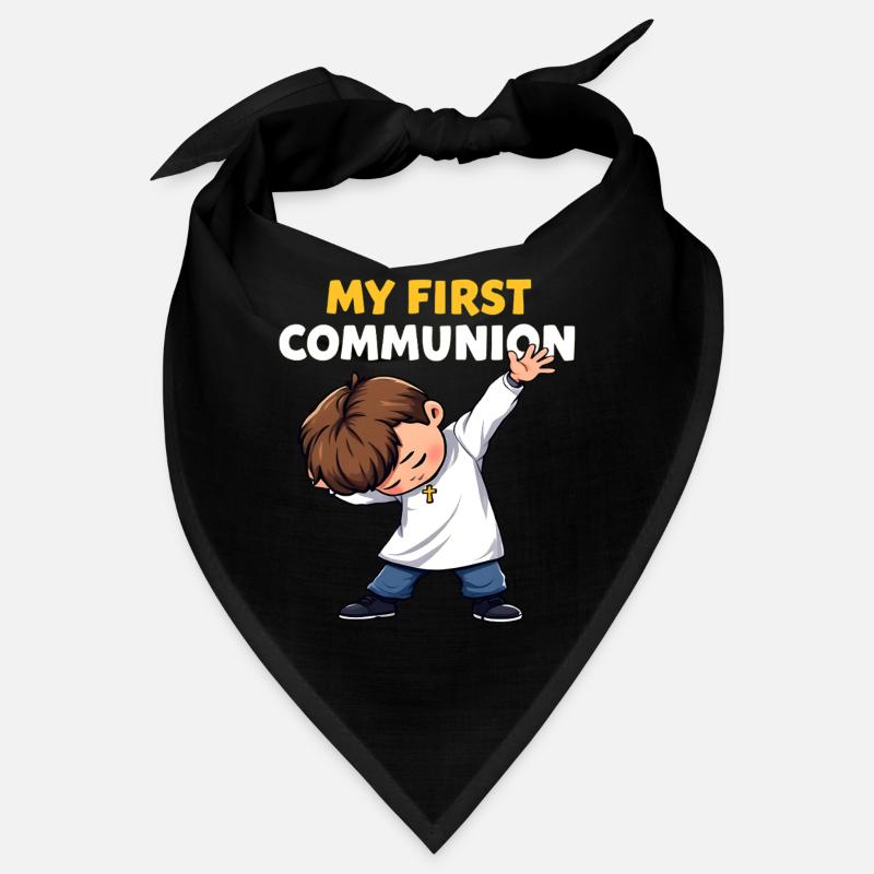 My First Communion Cartoon Bandana
