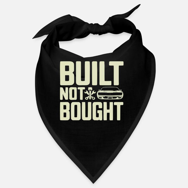 Built Not Bought Screwdriver Statement Bandana