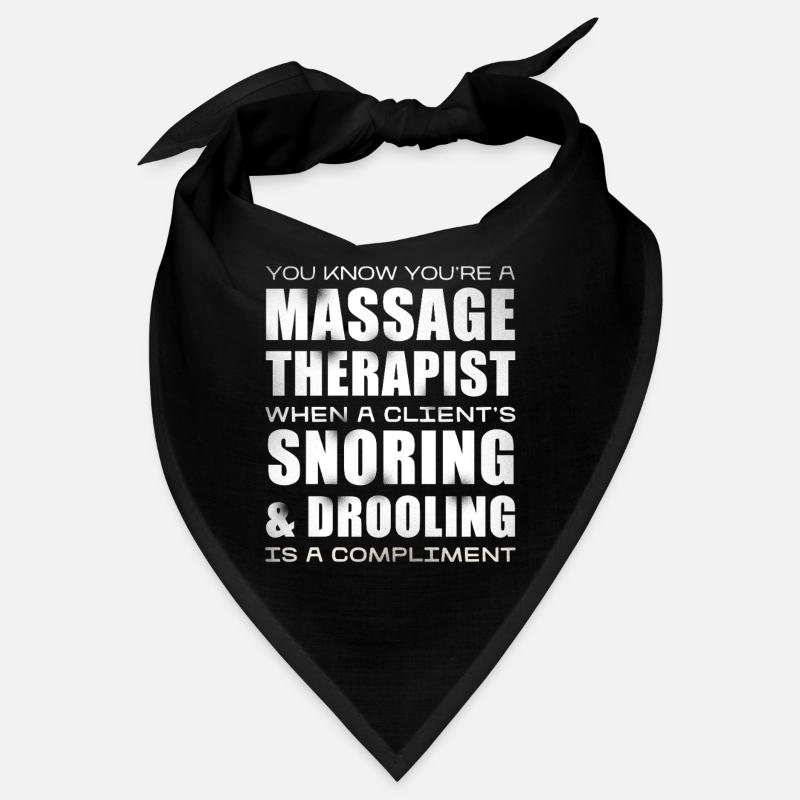 Expression humoristique de masseur Bandana