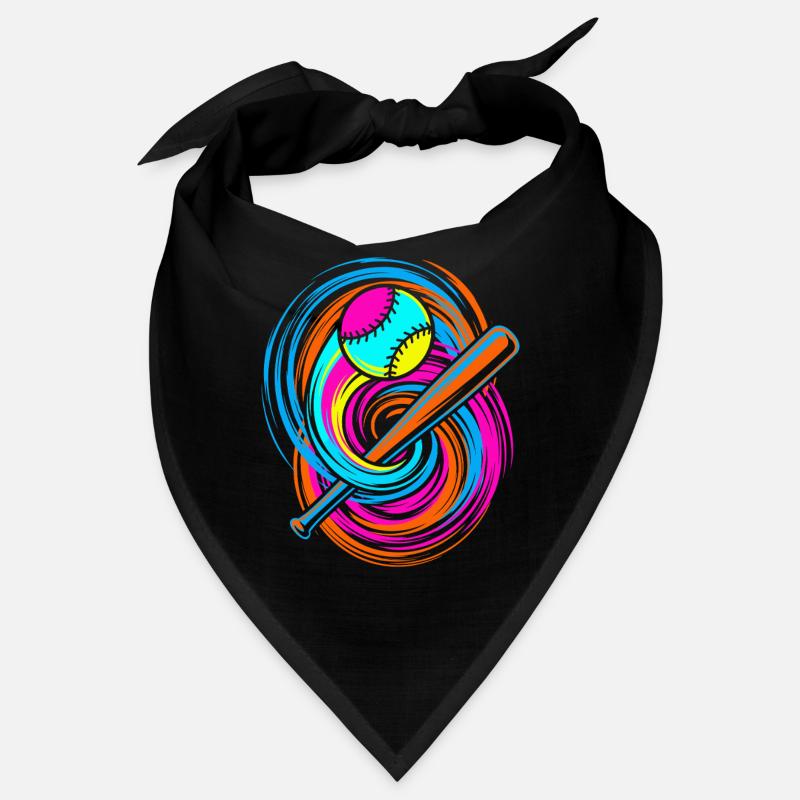 Batte de baseball et balle Bandana