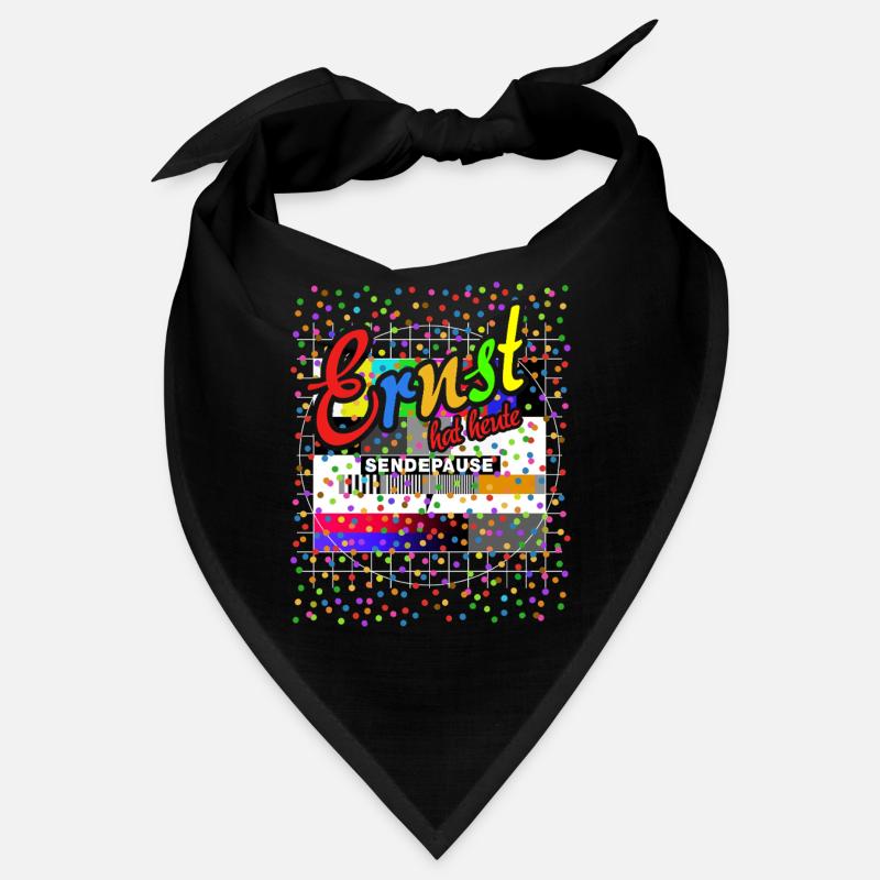 Ernst hat heute Sendepause | Testbild Kostüm Bandana