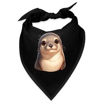 Seelöwen Seelöwe - Bandana - Schwarz - Vorne