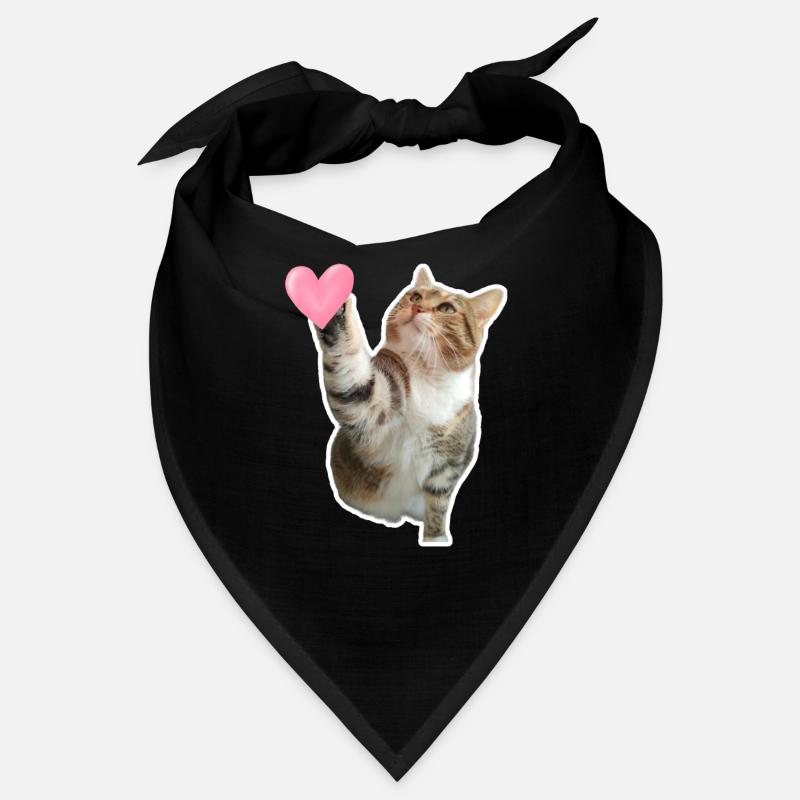 Missty check a heart Bandana