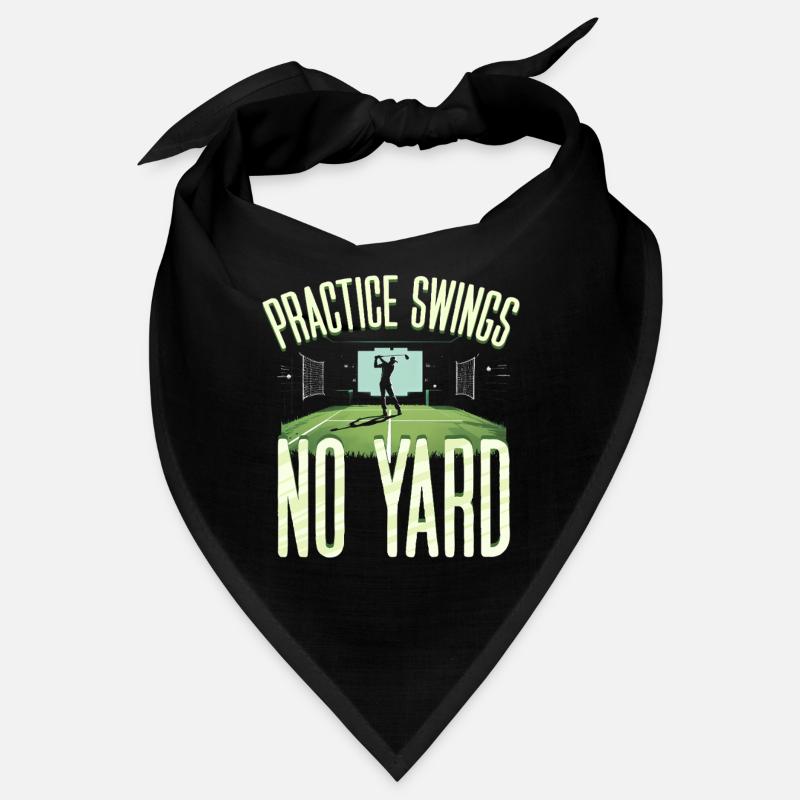 Golf Simulator Practice Swings No Yard Bandana