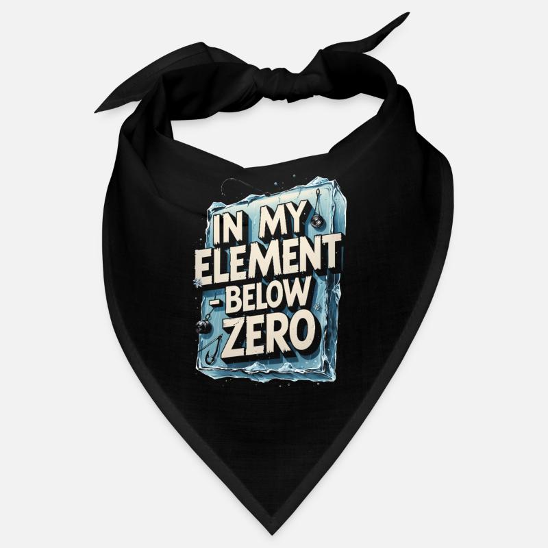 La pêche sur glace dans mon élément Bandana