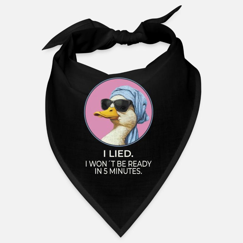 I Lied Duck – Lustiges Statement Design Bandana