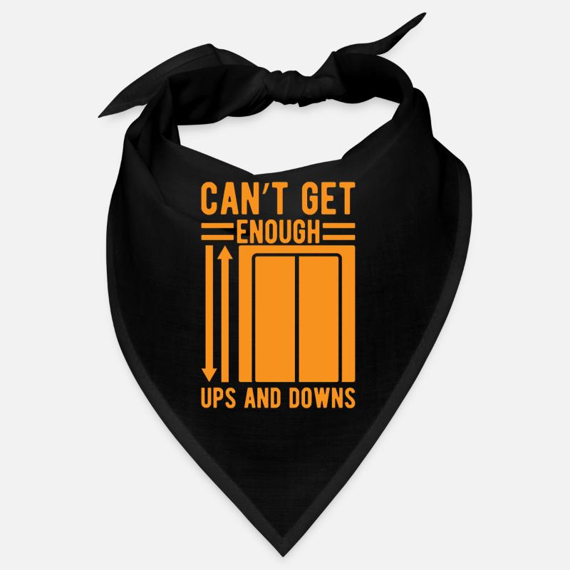 Elevator Mechanic - Can ́t Get Enough Ups & Downs Bandana