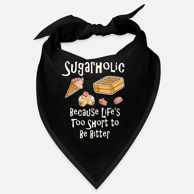 Citation de dessert Sugarholic Tee Bandana