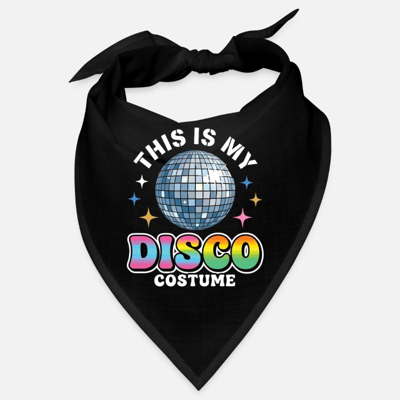 This Is My Disco Costume Disco Kugel Bandana