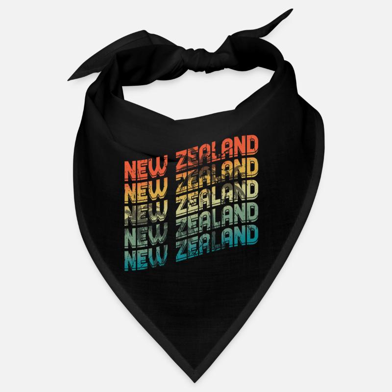 Neuseeländischer Retro Vintage Neuseeländer Neuseeland Bandana