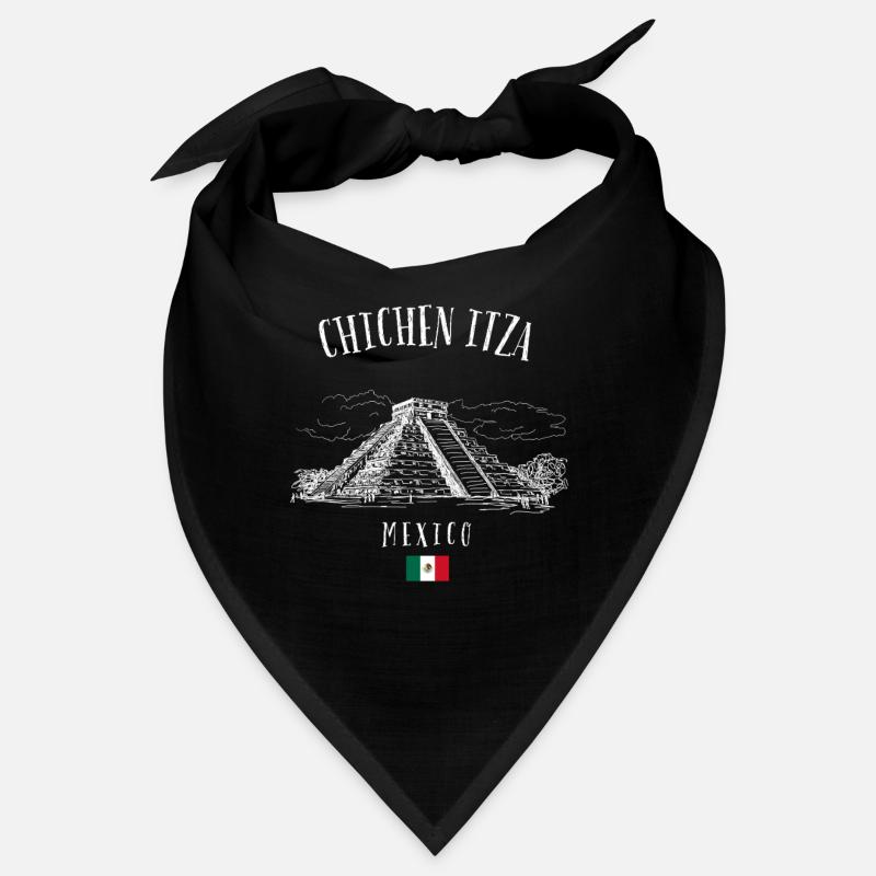 Chichen Itza Pyramid Mexico Bandana