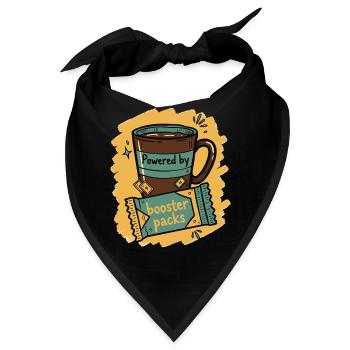 Angetrieben von Booster Packs Sammelkartensammler - Bandana - Schwarz - Vorne