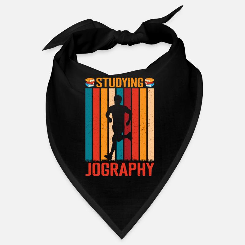 Running Run Studying Jography Marathon Runner Bandana