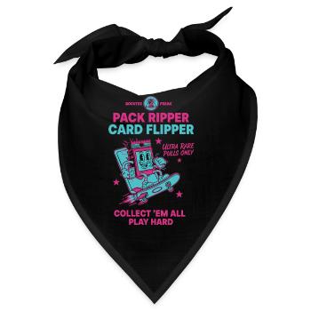 Pack Ripper Kartenflipper Ultra Rare Pulls Trading - Bandana - Schwarz - Vorne