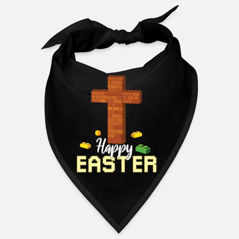 Master Builder Brick Builder Cross Happy Easter Bandana