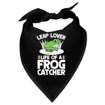 Frog Catcher Leap Lover Frog - Bandana - Schwarz - Vorne