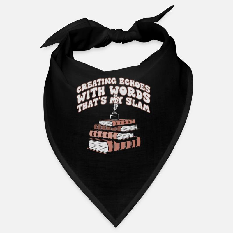 Echoes Through Words Slam Stack Bandana
