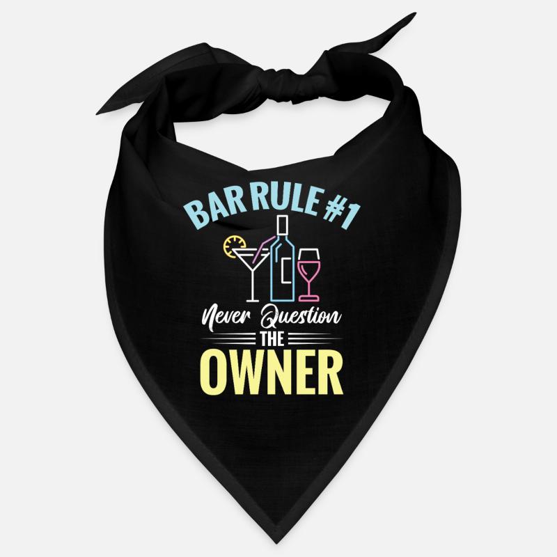  Bartender Waitress Bar Owner Cocktail Lover Pub Bandana