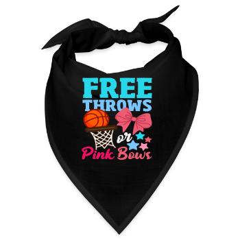 Freiwürfe Oder Schleifen Basketball - Bandana - Schwarz - Vorne