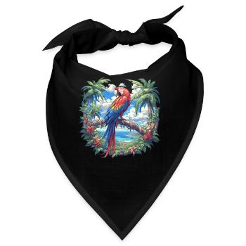 Aras Ara - Bandana - Schwarz - Vorne