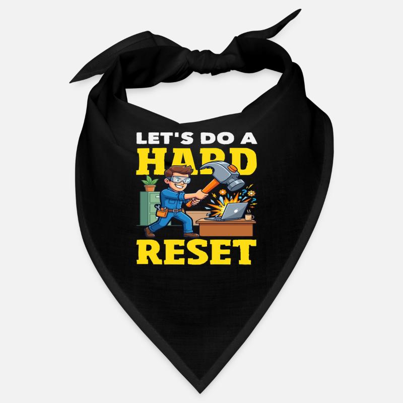 Machen wir einen Hard Reset Hammer Computer Bandana
