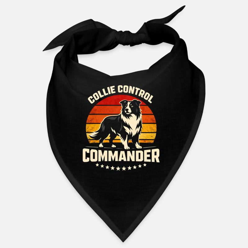 Collie Kommando | Border Collie Retro Bandana