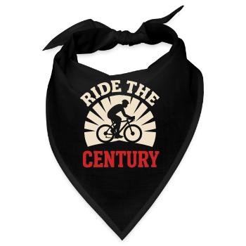 Century Ride 100-meilen-fahrt Radfahrer Century - Bandana - Schwarz - Vorne