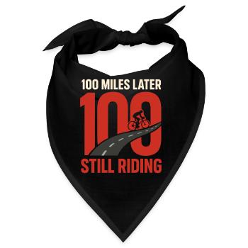 Century Ride 100-meilen-fahrt Radfahrer Century - Bandana - Schwarz - Vorne