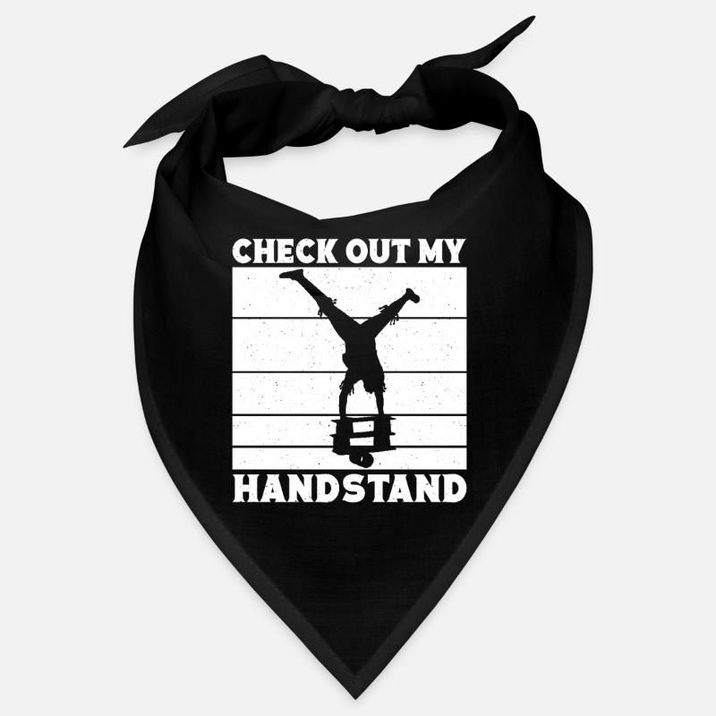 Circus Graphic Check Out My handstand Gift Idea Bandana