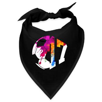 NR. 17 FUßBALLER NUMMER 17 FUßBALL 17. GEBURTSTAG - Bandana - Schwarz - Vorne