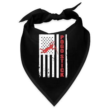 Pogo Stick Champion Gravity Training Pogo Stick - Bandana - Schwarz - Vorne
