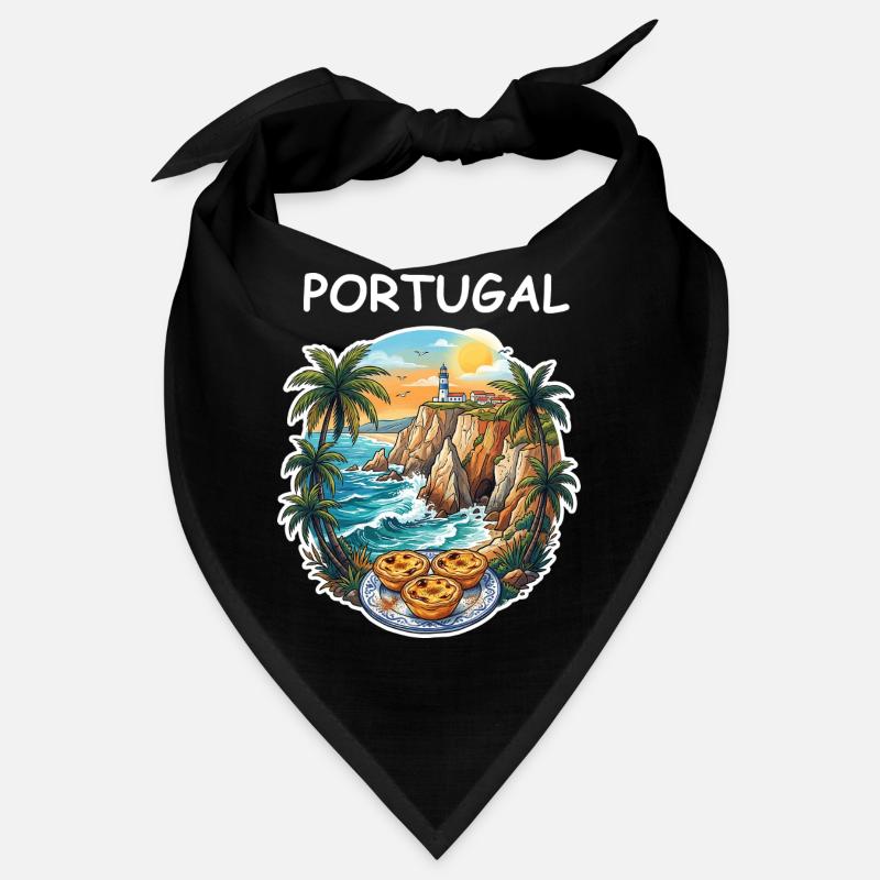 Portugal Cliffs Bandana