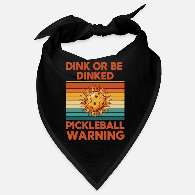 Pickleball-lustiger Spieler Dink Oder Werde Dinked Bandana