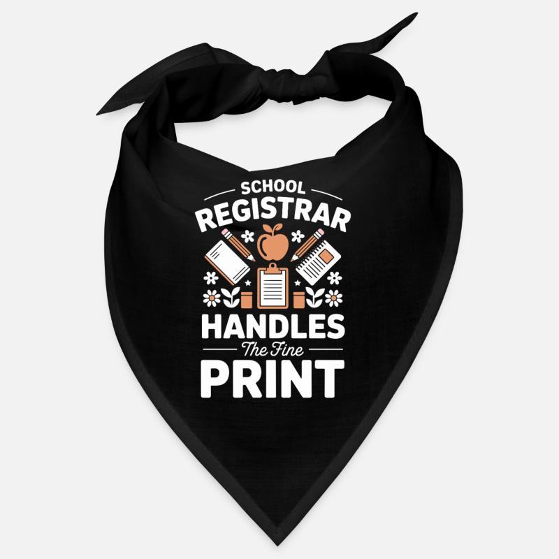 School Secretariat Office School Organization Work Bandana
