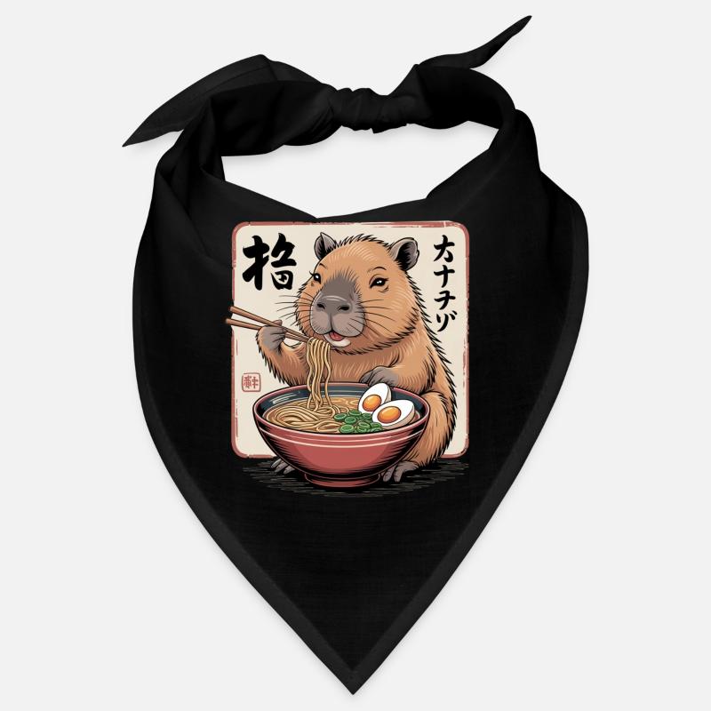 Ramen Capybara Feast Bandana